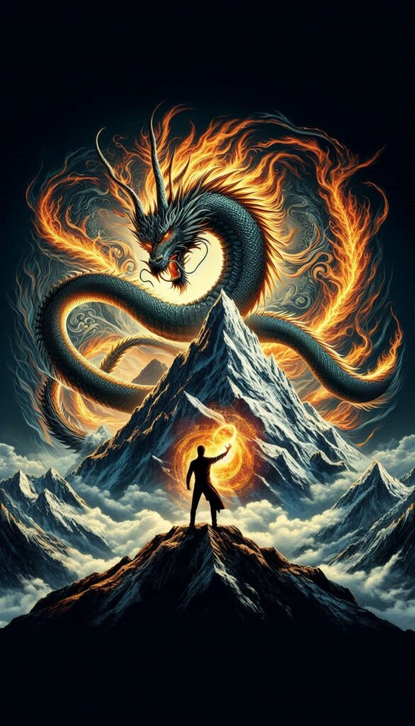 The Dragon Heir book cover