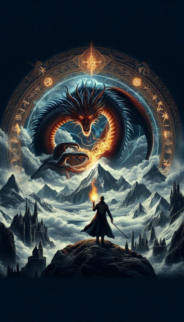 The Dragon Heir book cover