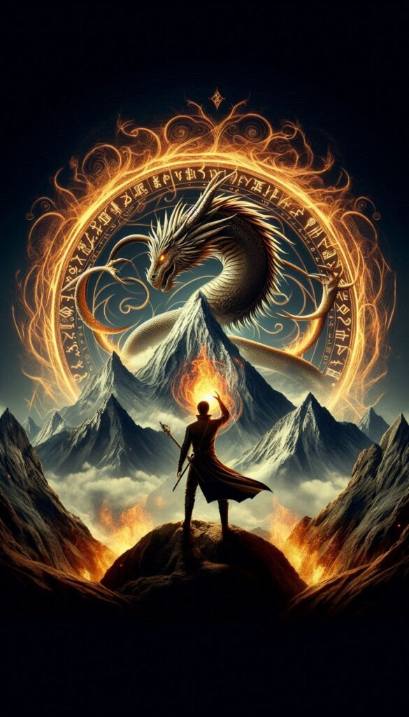 The Dragon Heir book cover