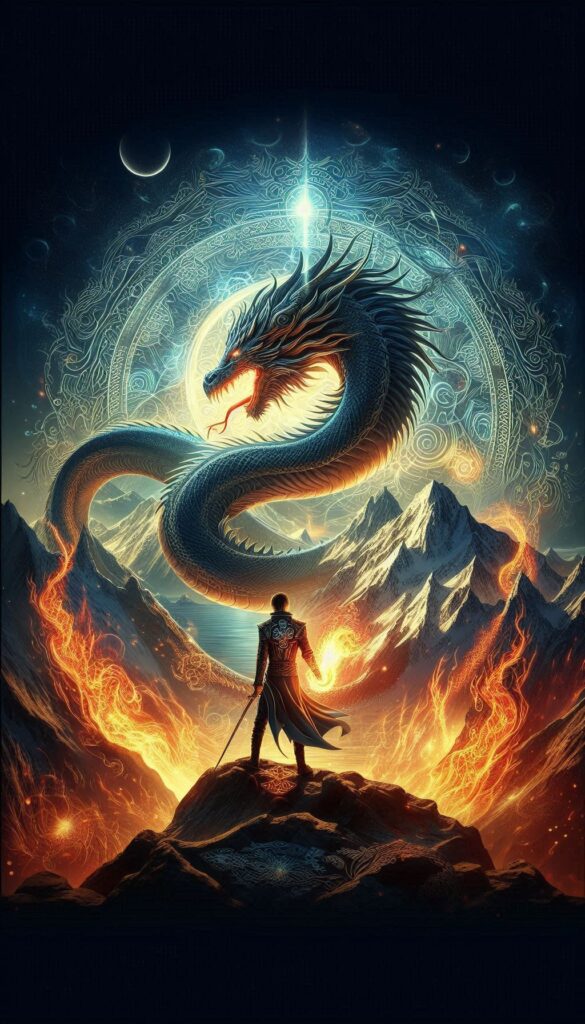 The Dragon Heir book cover