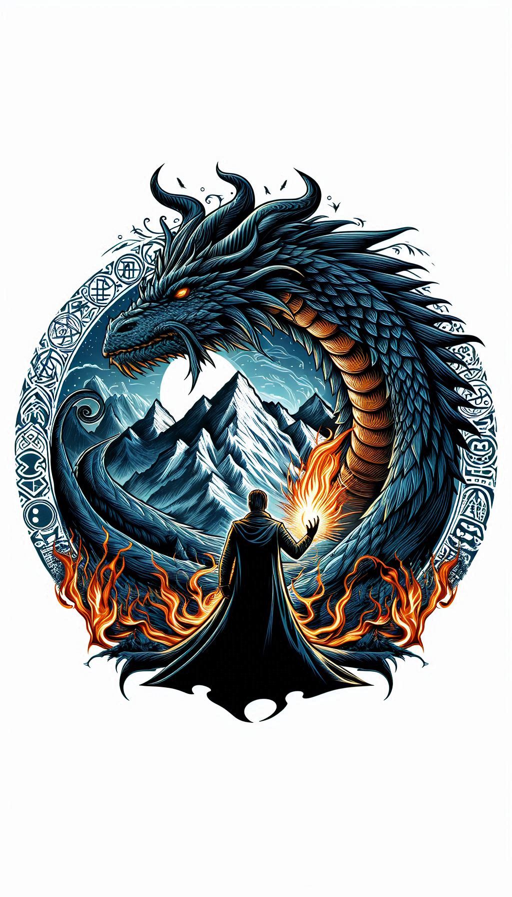 The Dragon Heir book cover