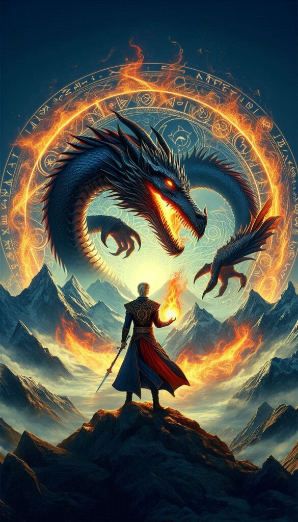 The Dragon Heir book cover