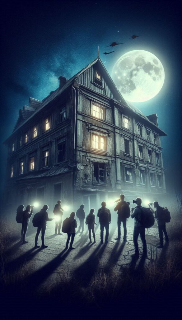 The Haunted Hostel book cover