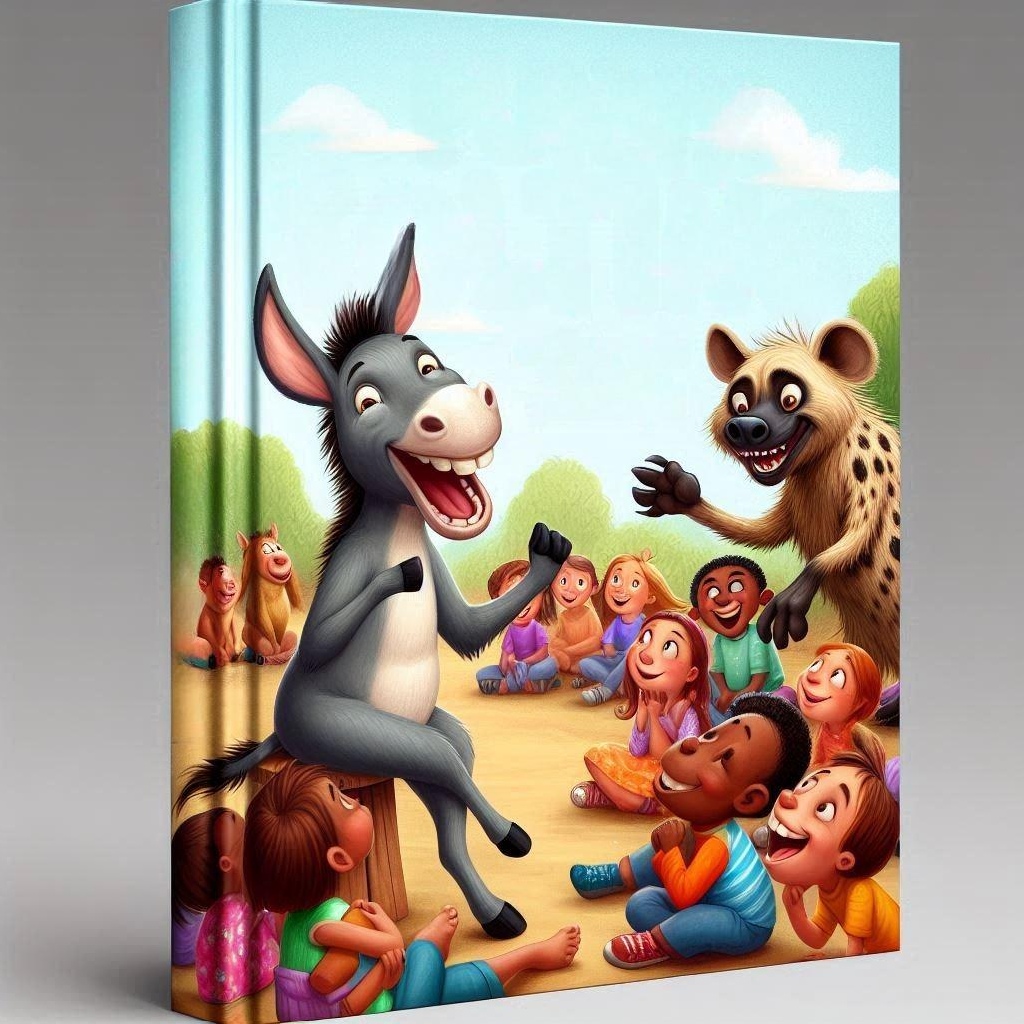 The Mischievous Hyena Trap children book 02