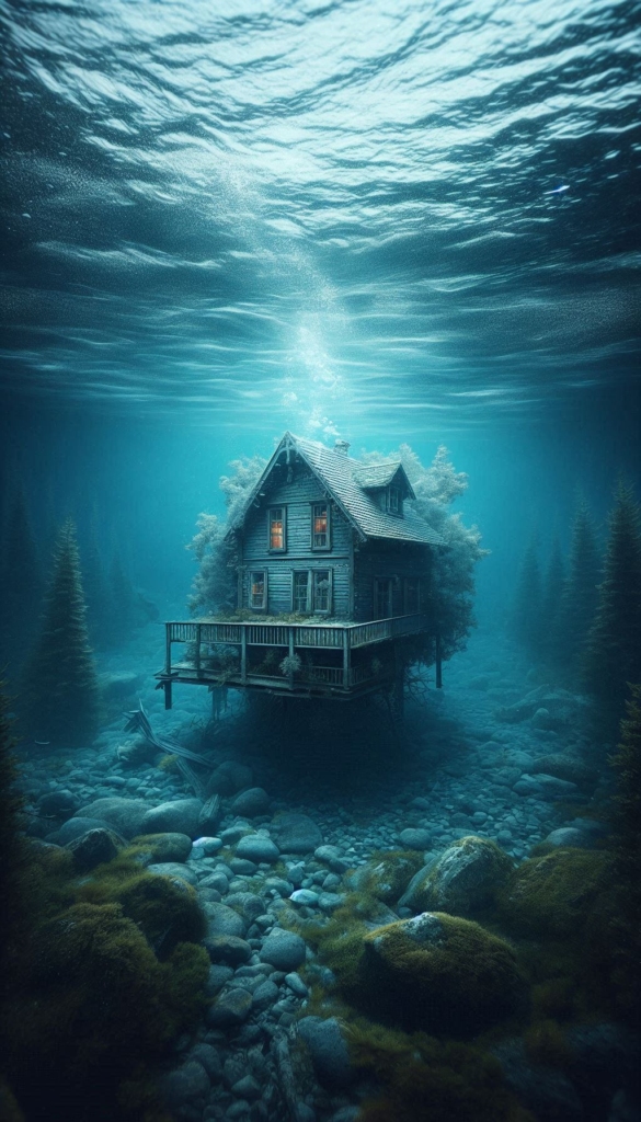 Underwater Cabin book covers