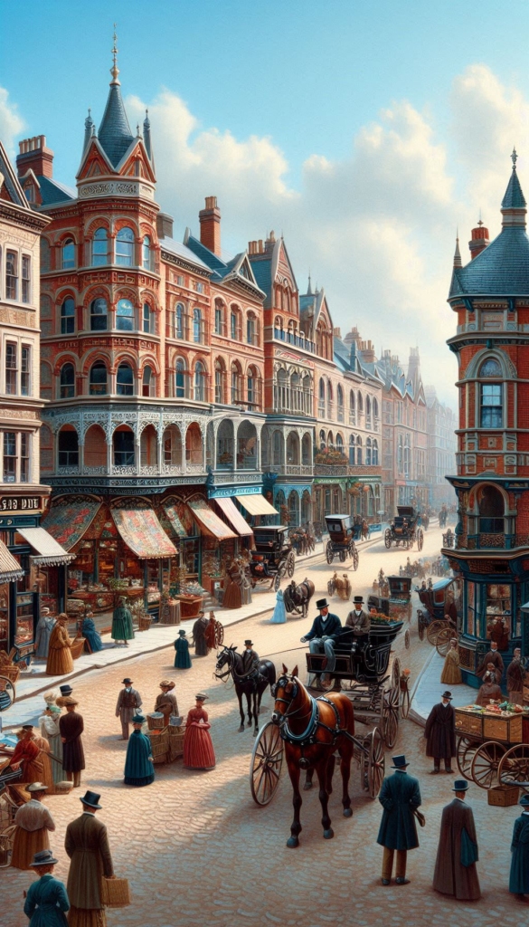 Victorian Street Scene book cover