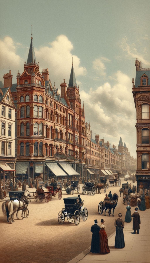 Victorian Street Scene book cover