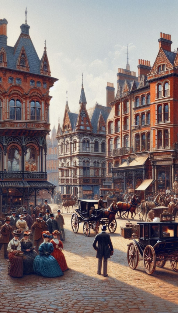 Victorian Street Scene book cover