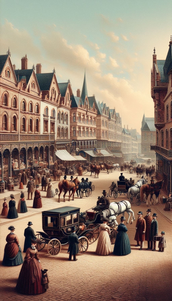 Victorian Street Scene book cover