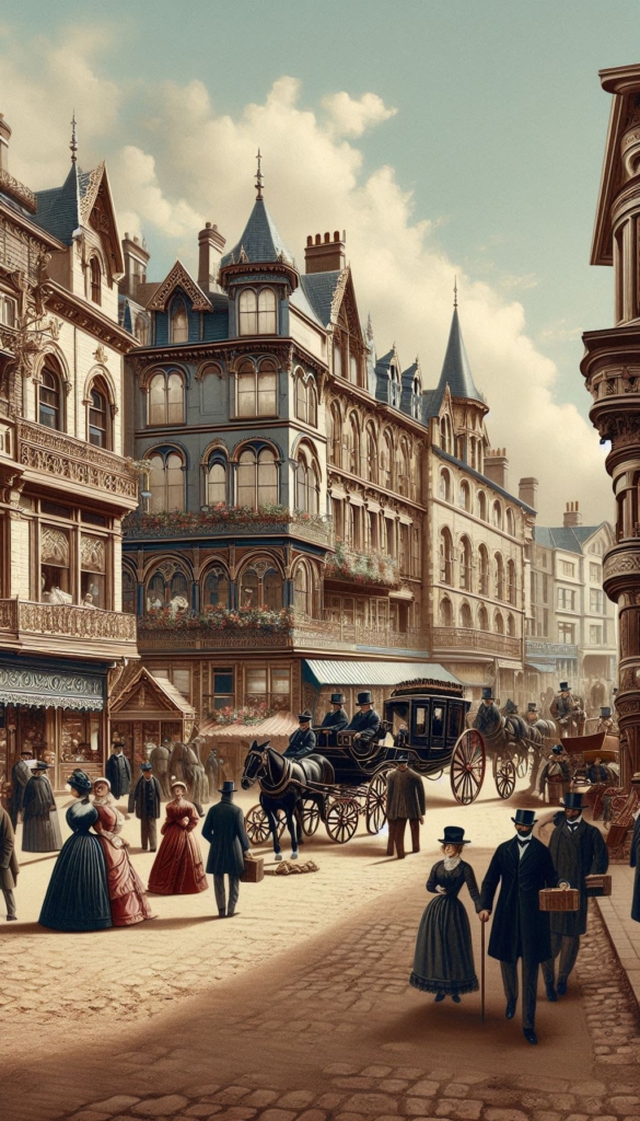 Victorian Street Scene book cover