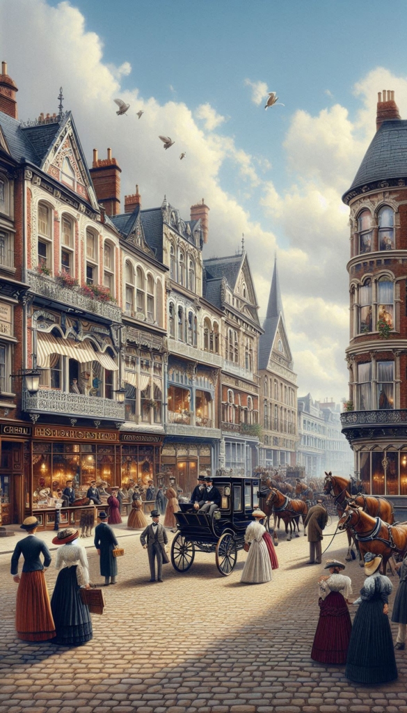 Victorian Street Scene book cover