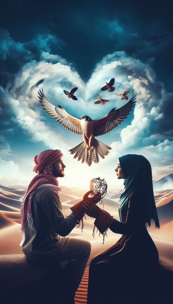 Winds of Passion arabic book cover