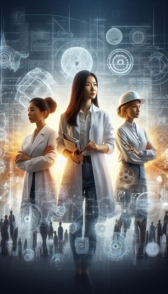 Women in STEM book cover