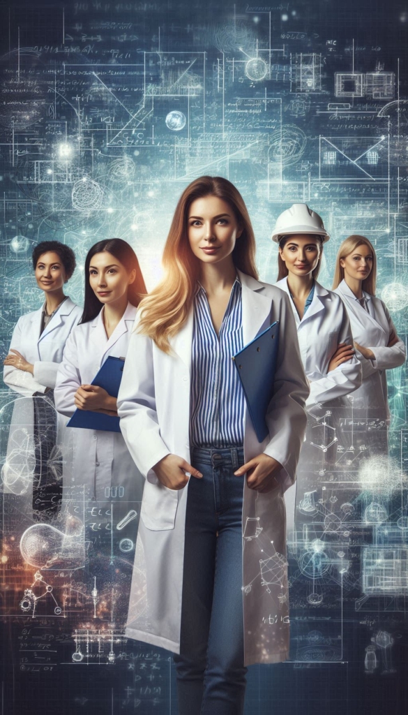 Women in STEM book cover