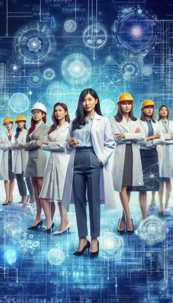 Women in STEM book cover