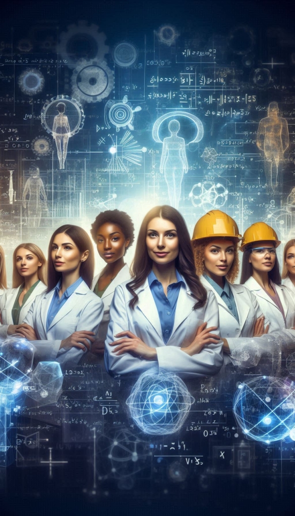 Women in STEM book cover