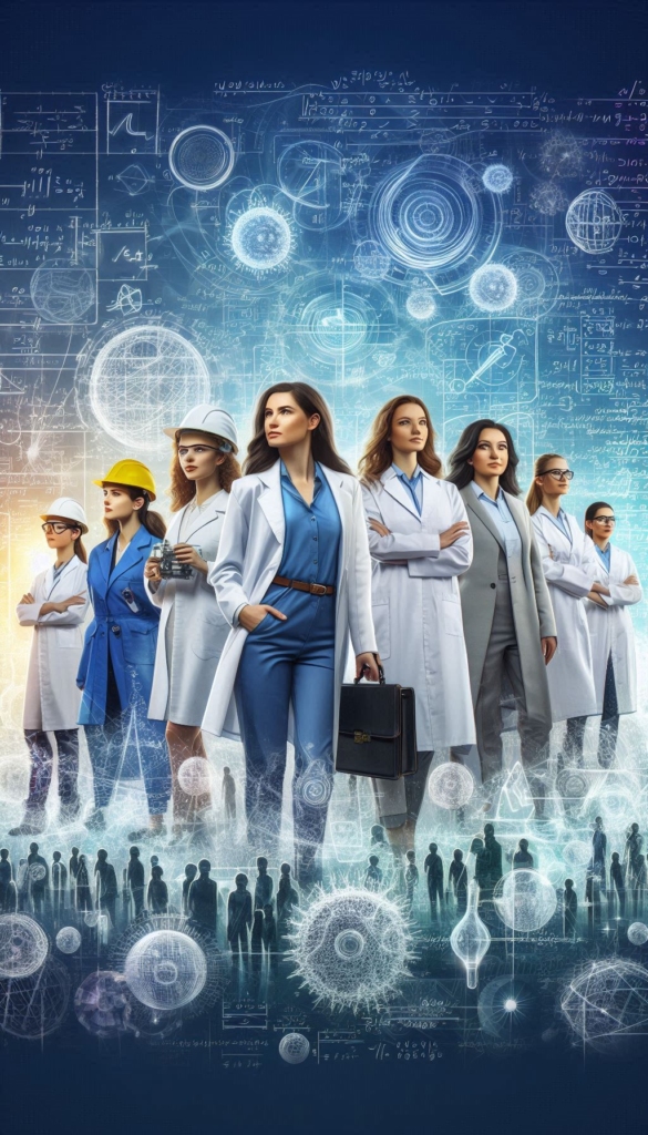 Women in STEM book cover