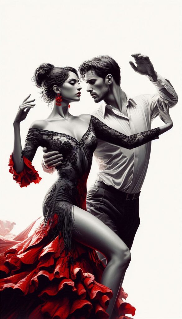 dancing flamenco book cover