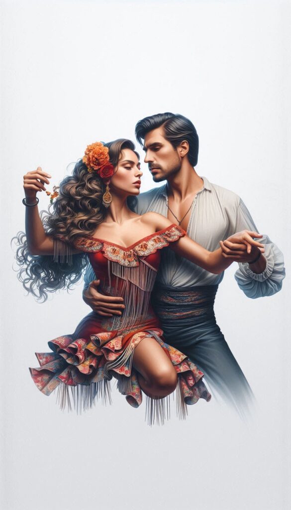 dancing flamenco book cover