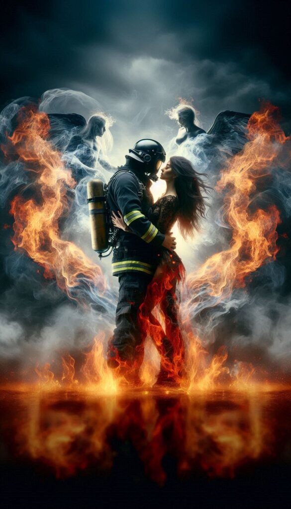 Dancing Flames Romance Book Covers