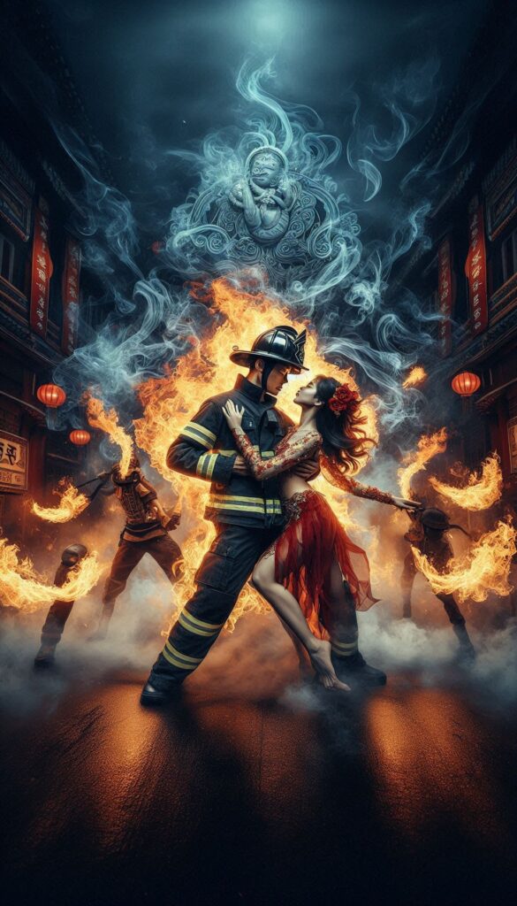 Dancing Flames Romance Book Covers