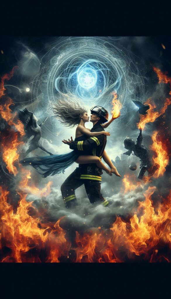 Dancing Flames Romance Book Covers