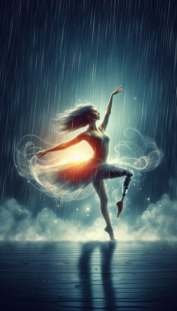 Dancing in the Rain book covers