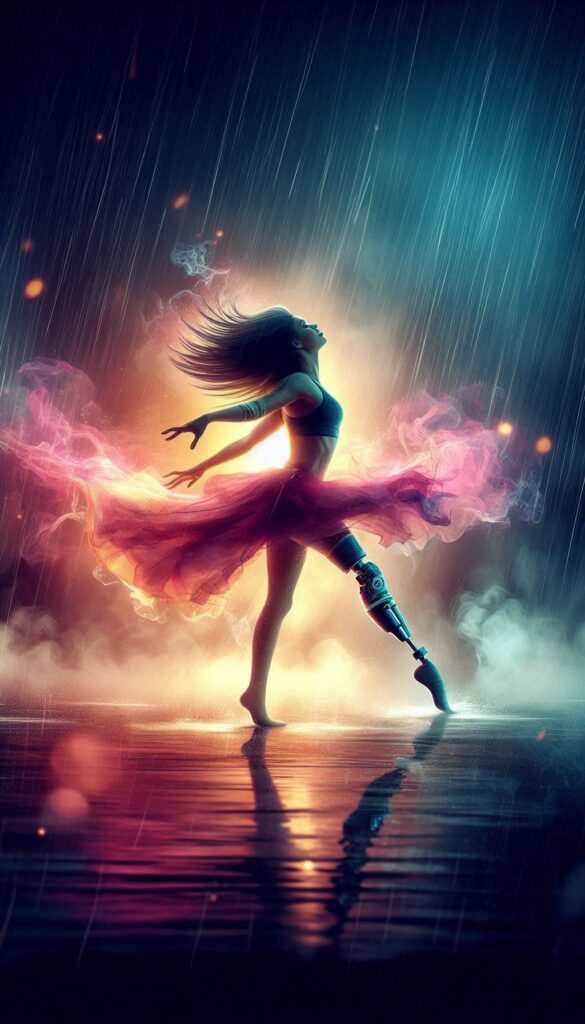 Dancing in the Rain book covers