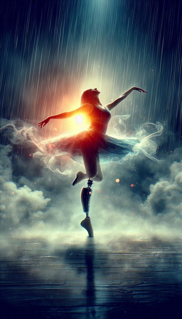 Dancing in the Rain book covers