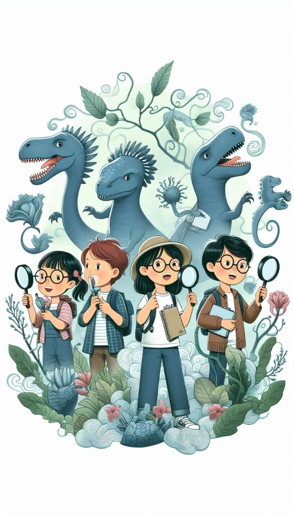 Dino Detectives children book cover