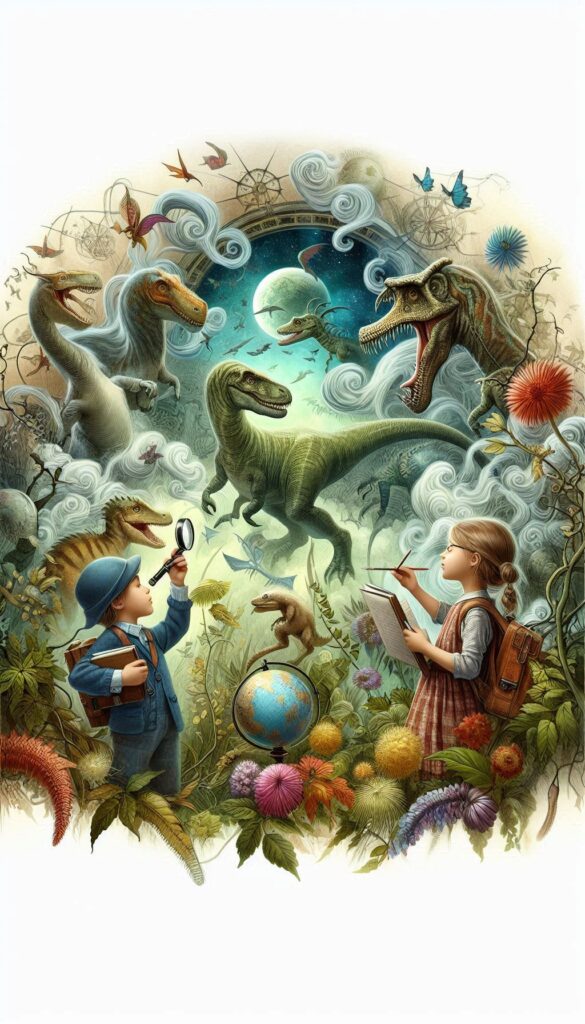 Dino Detectives children book cover