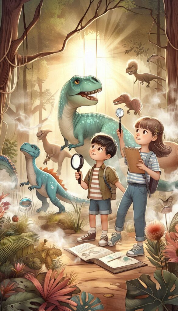 Dino Detectives children book cover