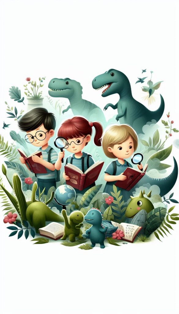 Dino Detectives children book cover