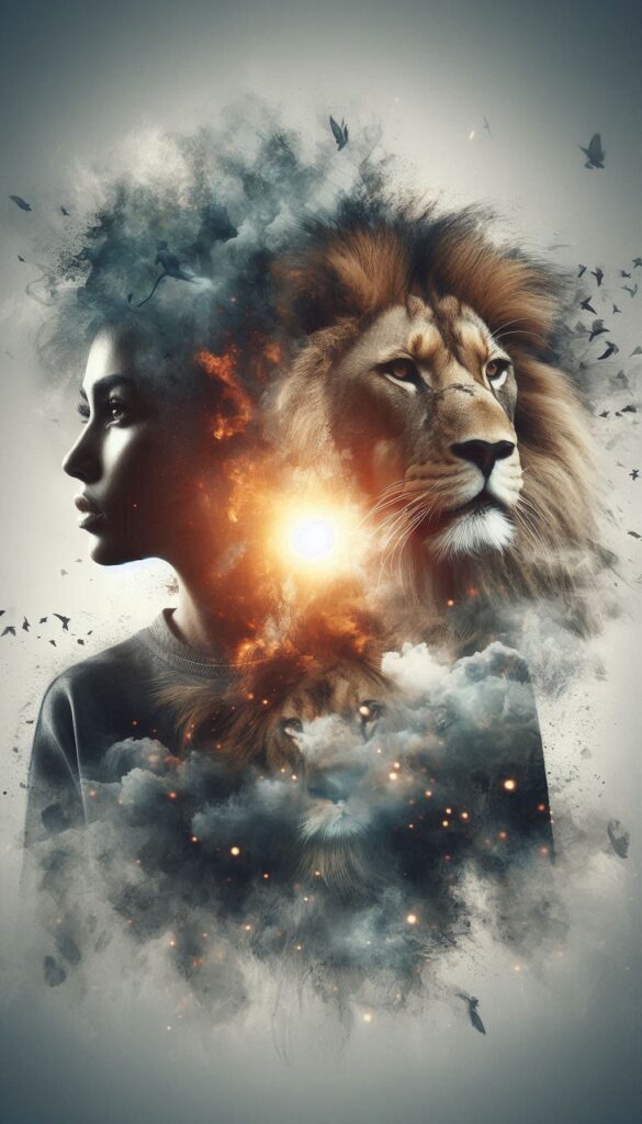 Heart of a Lion book covers