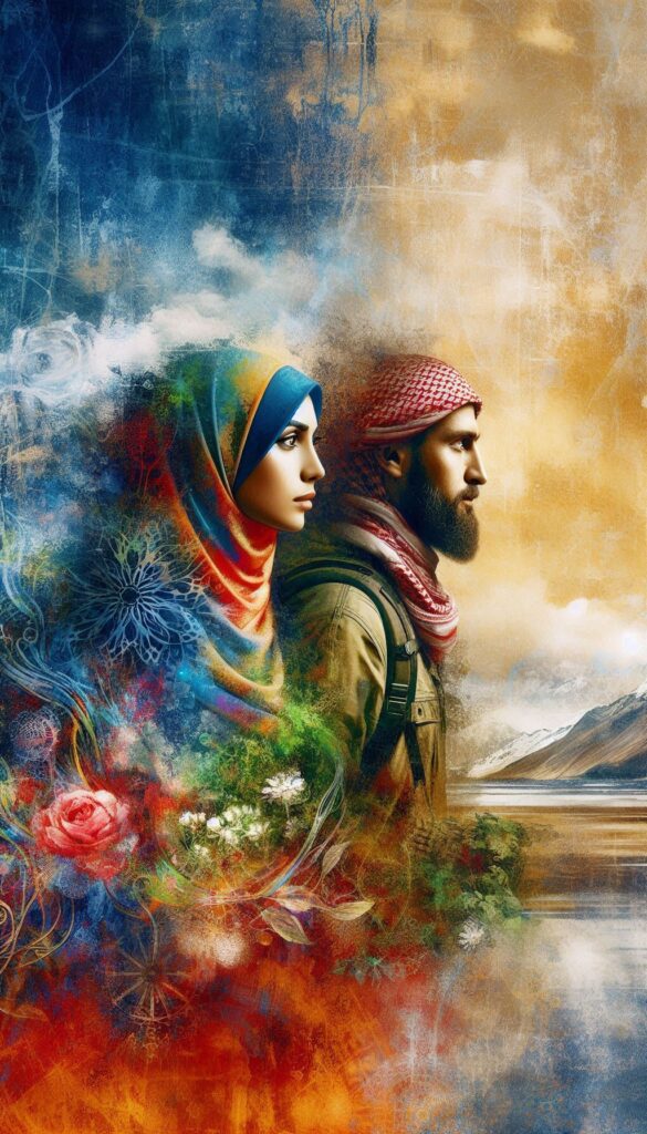 Love Beyond Borders arabic romance covers