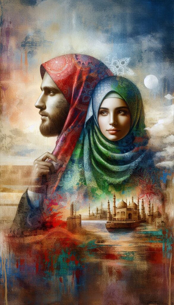 Love Beyond Borders arabic romance covers