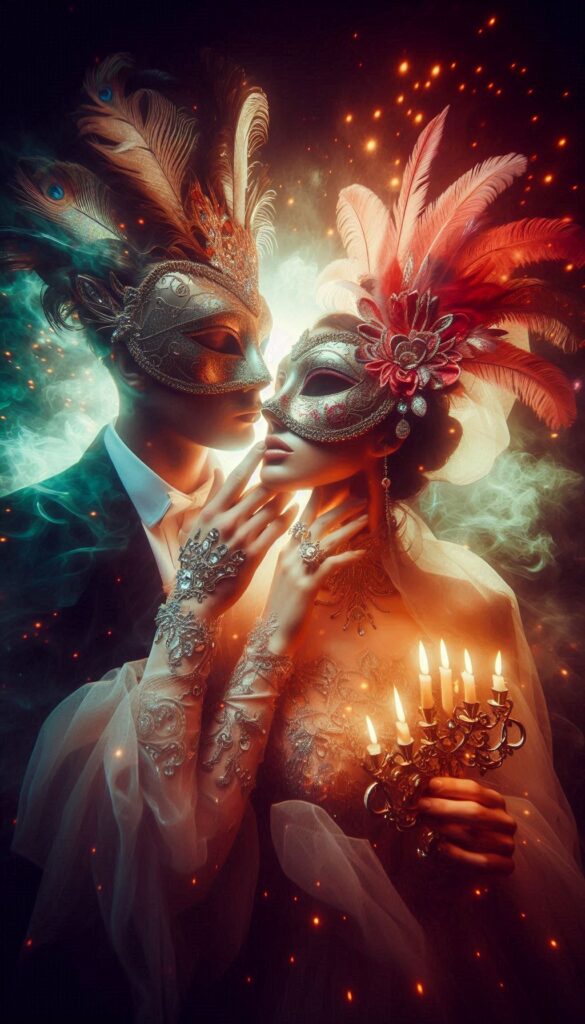 Midnight Masquerade Romance Book Covers