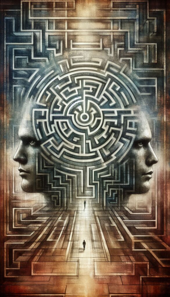 Mind Maze Book Covers