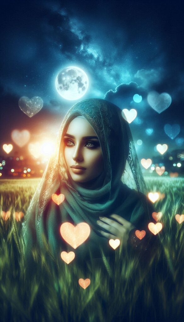 Moonlit Meadows arabic romance covers