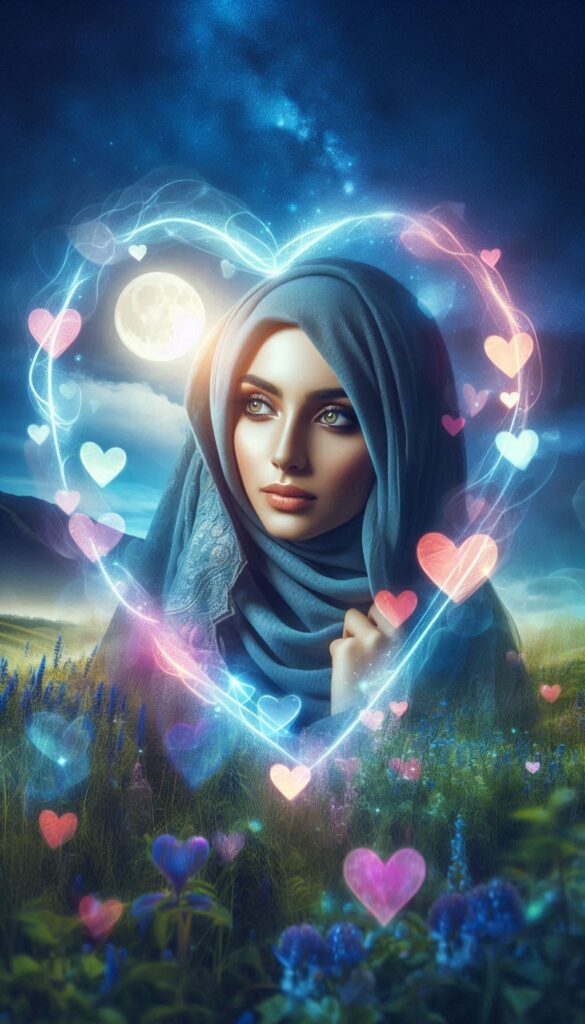 Moonlit Meadows arabic romance covers