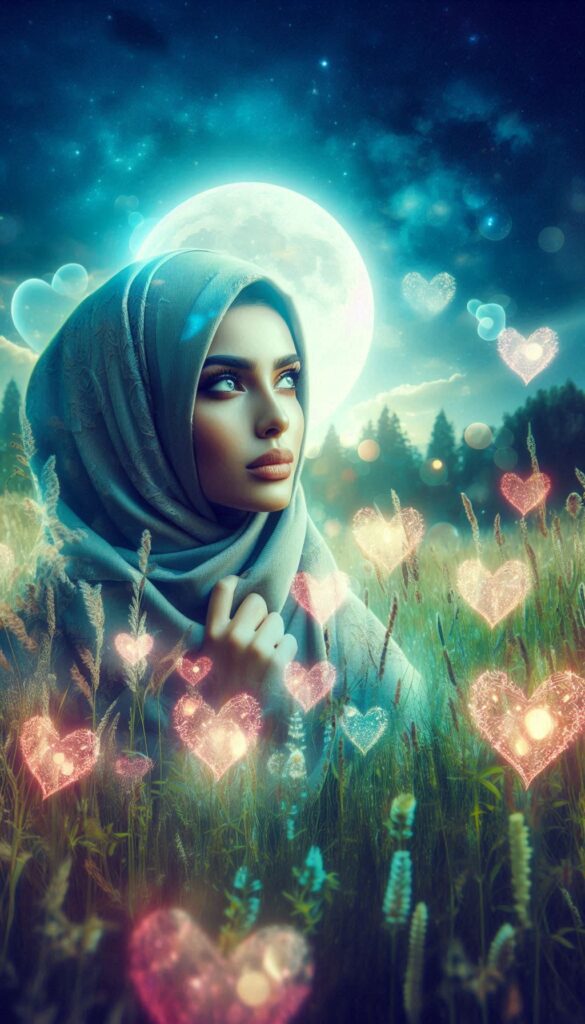 Moonlit Meadows arabic romance covers