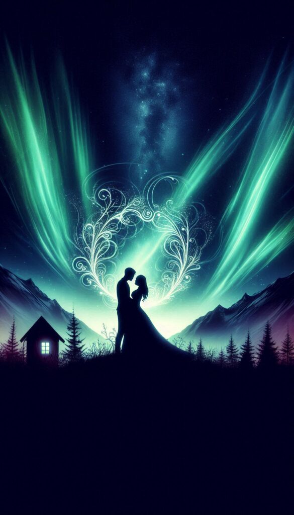 Northern Lights Romance Book Covers