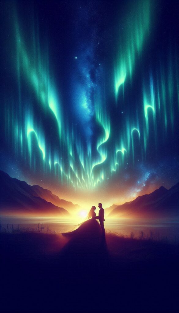 Northern Lights Romance Book Covers