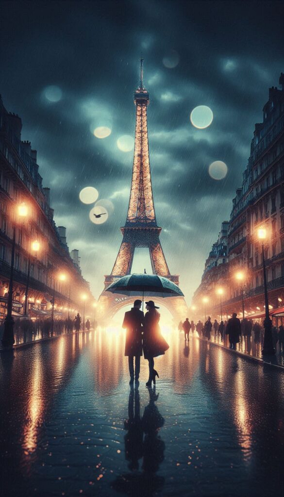 Paris in the Rain Romance Book Covers