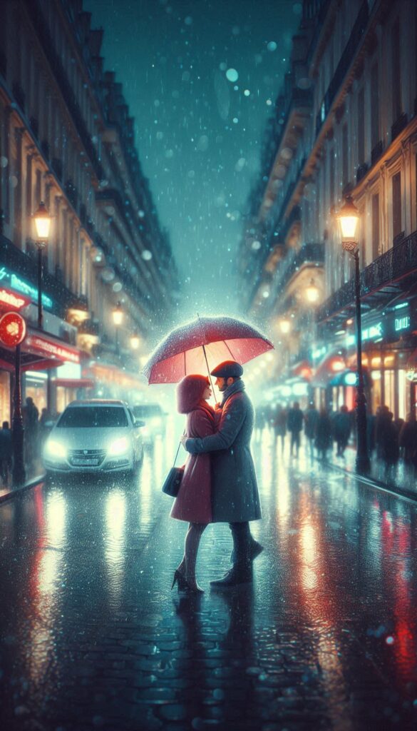 Paris in the Rain Romance Book Covers