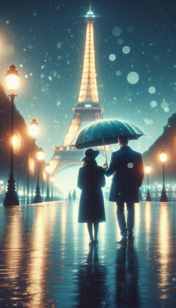 Paris in the Rain Romance Book Covers