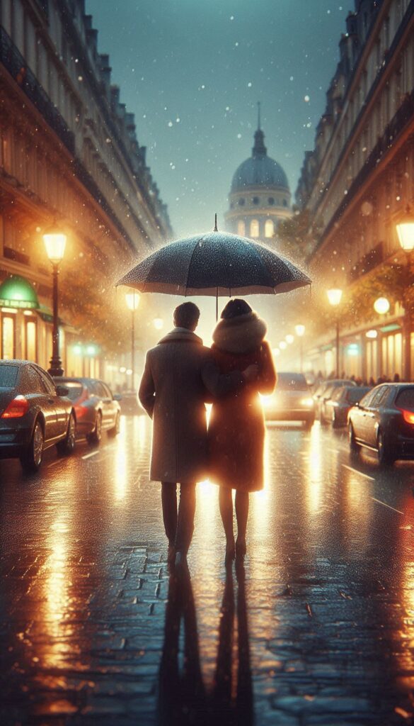 Paris in the Rain Romance Book Covers