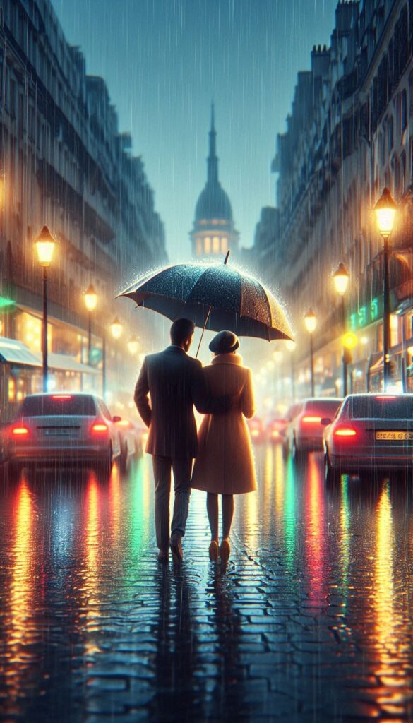 Paris in the Rain Romance Book Covers