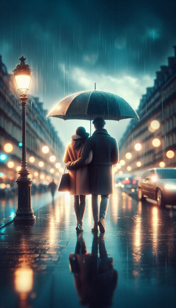 Paris in the Rain Romance Book Covers