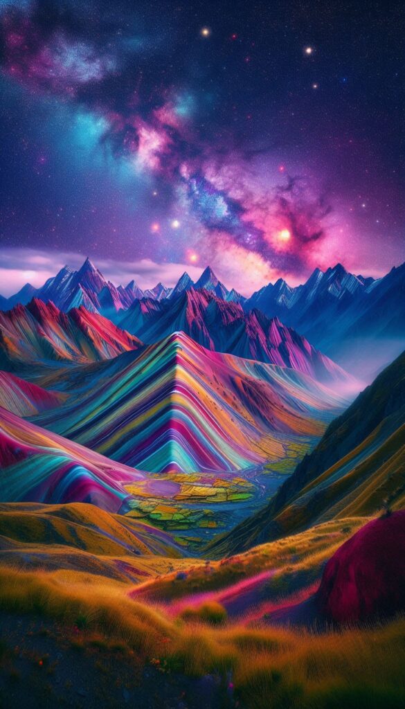 Rainbow Mountains Book Covers